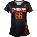 Short Sleeve Black Jersey