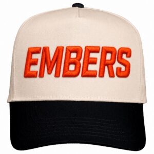 Cream Hat Orange Front